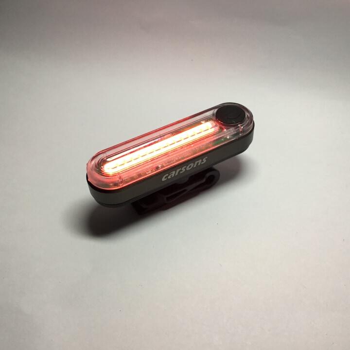 Far inteligent Carsons 400 lumeni, stop spate 100lm, reincarcabile USB