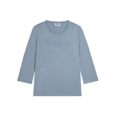 T-shirt manica 3/4 "Authentic" con logo FREDDY in strass