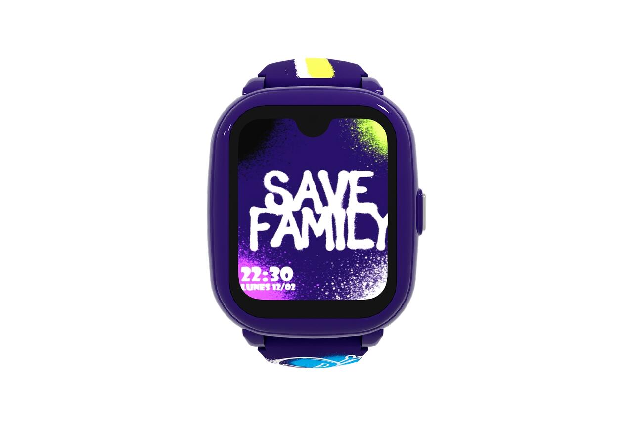 Bracelet en silicone imprimé graffiti SaveWatch ICONIC 2 Plus 2/5