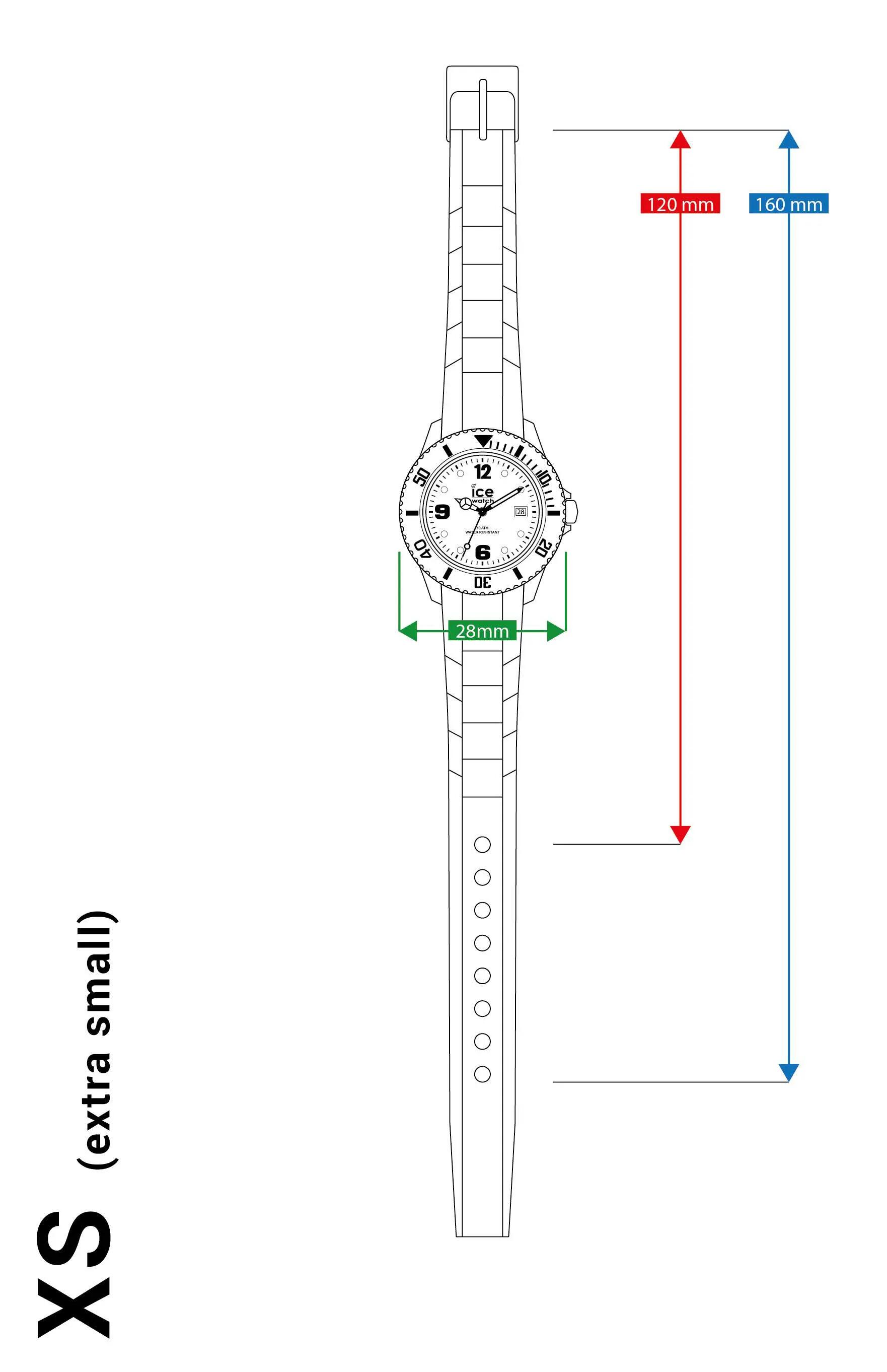 Ice Watch Analogique Montre Bleu/Bleu 020320 5/5