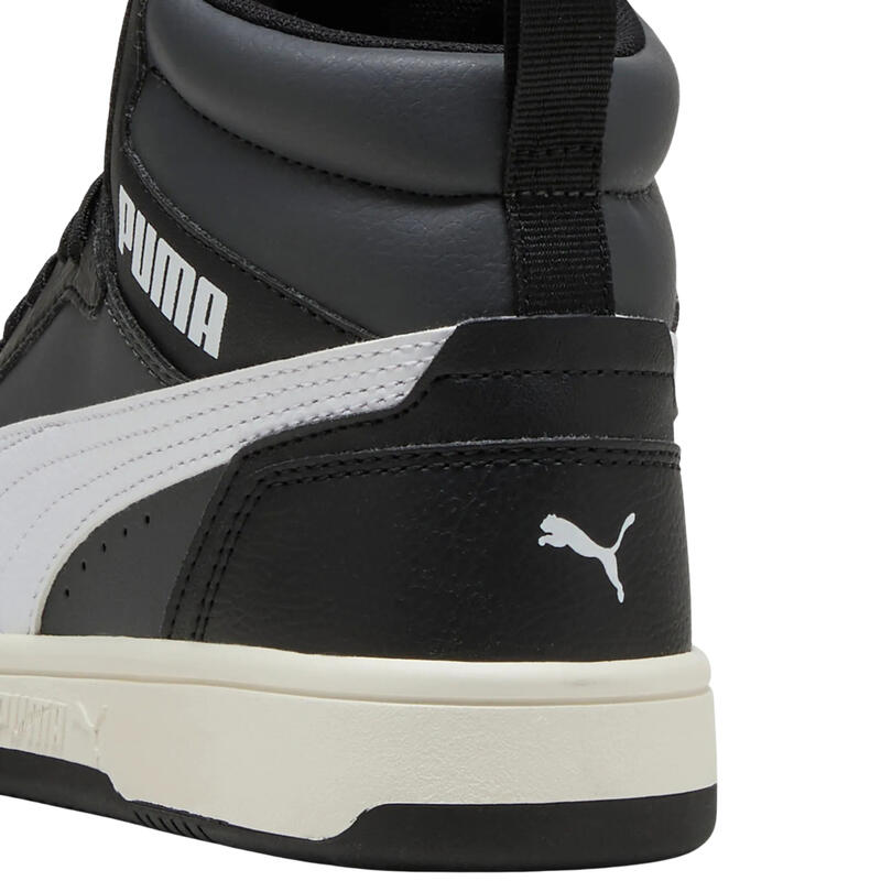 PUMA Rebound V6 Mid pantofi copii negri 29