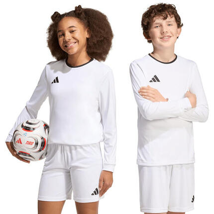 T-shirt manches longues adidas enfant blanc