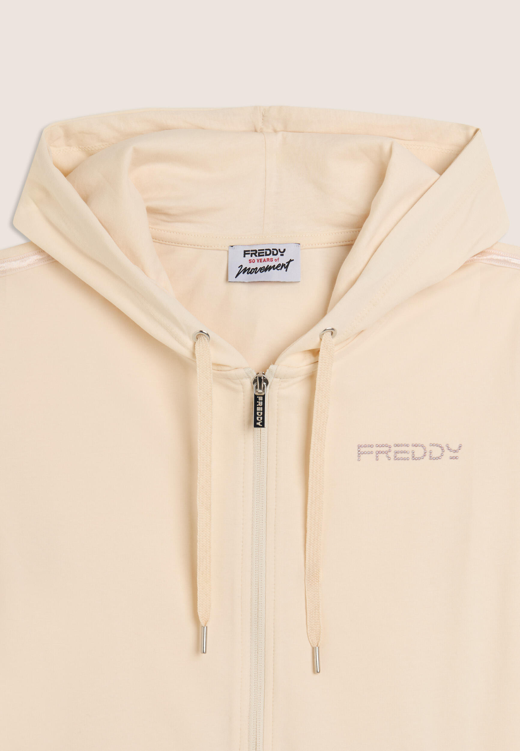 Felpa Cappuccio con Zip e Logo FREDDY 3/3