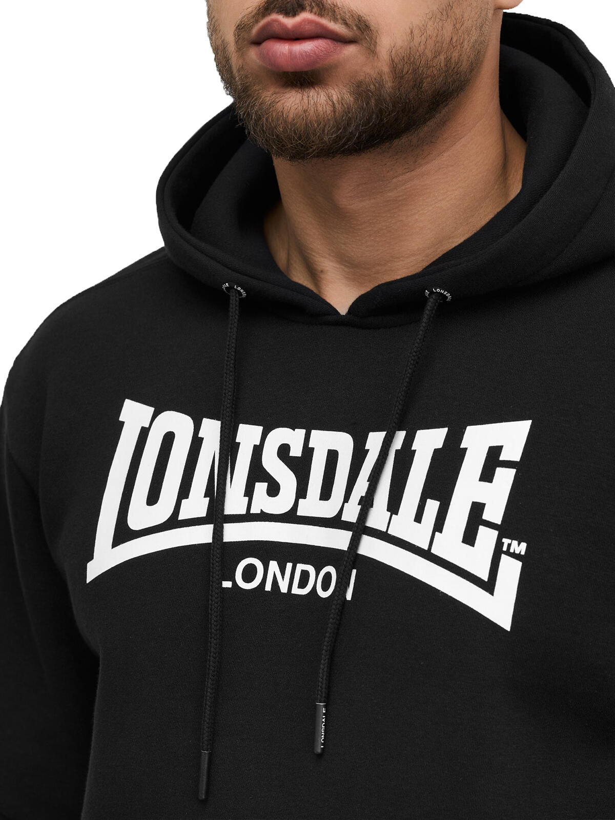 Sweatshirt à capuche Lonsdale Bickington 3/4