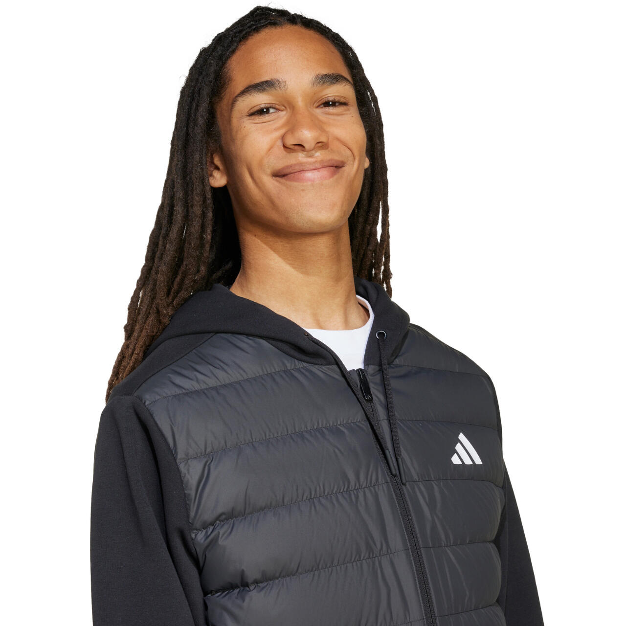 Veste adidas Essentials Climawarm Hybrid Down Hooded pour homme 6/6