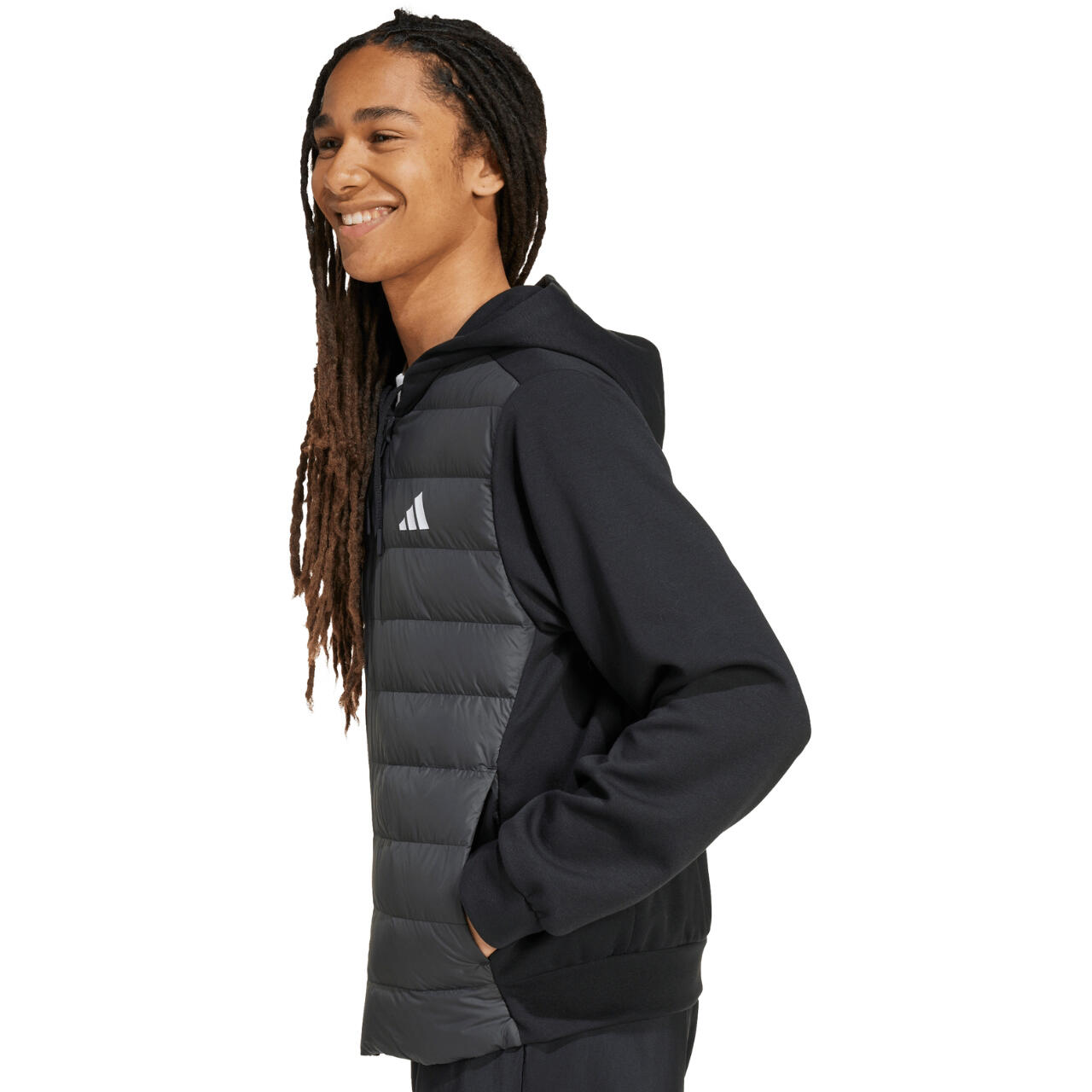 Veste adidas Essentials Climawarm Hybrid Down Hooded pour homme 5/6