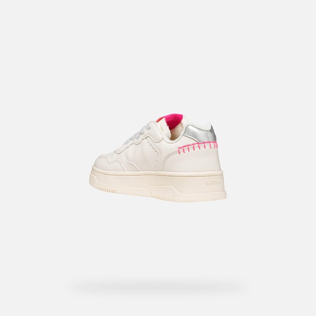 Baskets Fille LESTRELLA GIRL Ivoire Clair/Argent 5/7