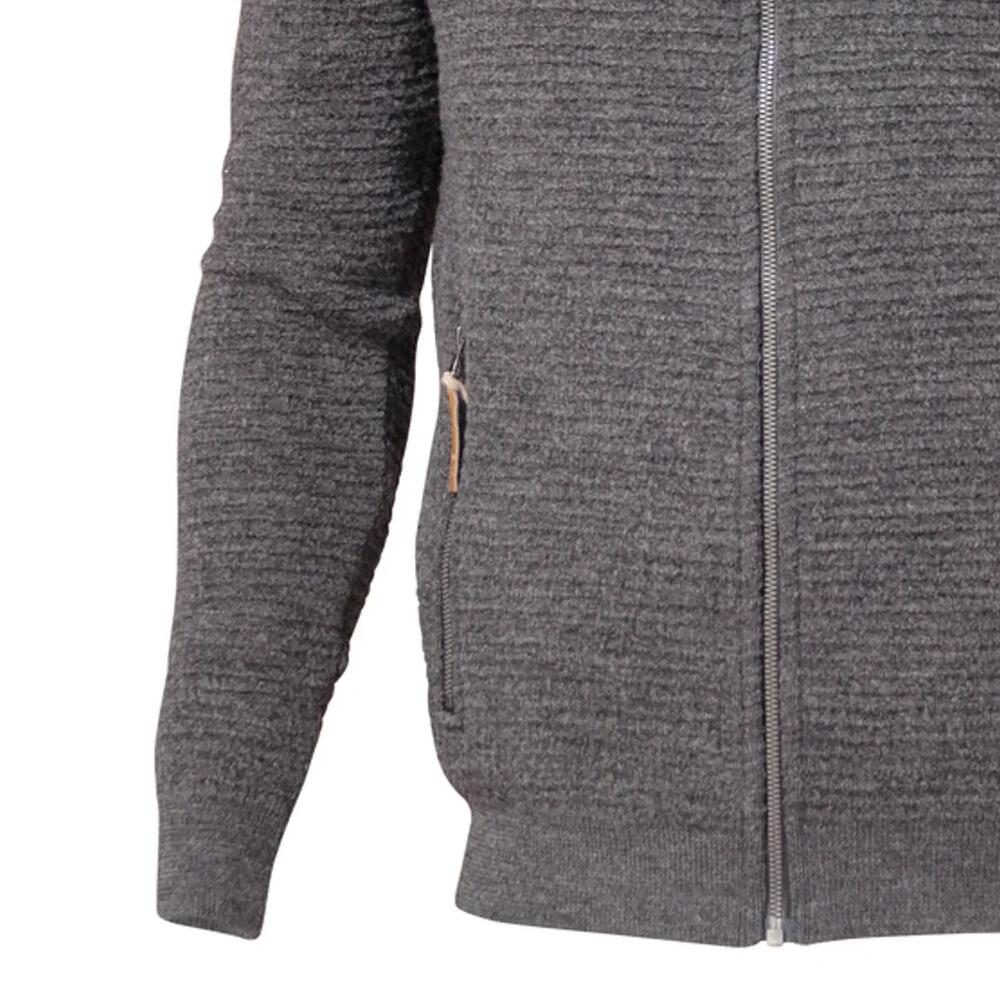 Gilet en laine à capuche pour homme Morel - Gris 2/5