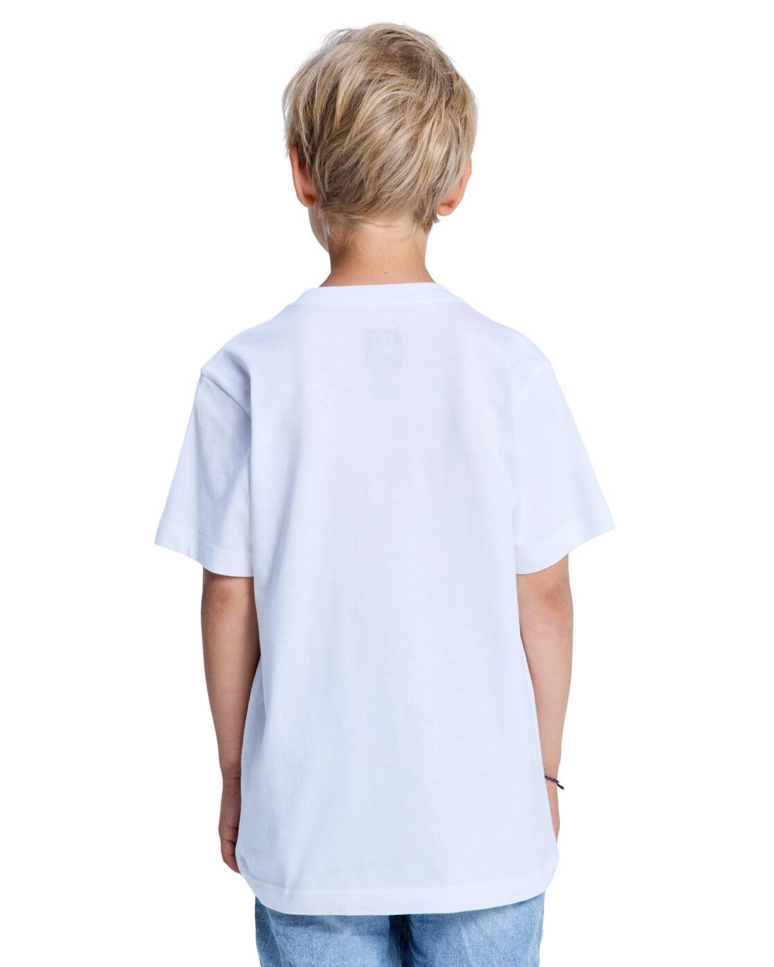 T-Shirt à manches courtes ROLLPAINTER Blanc Garçon 2/4