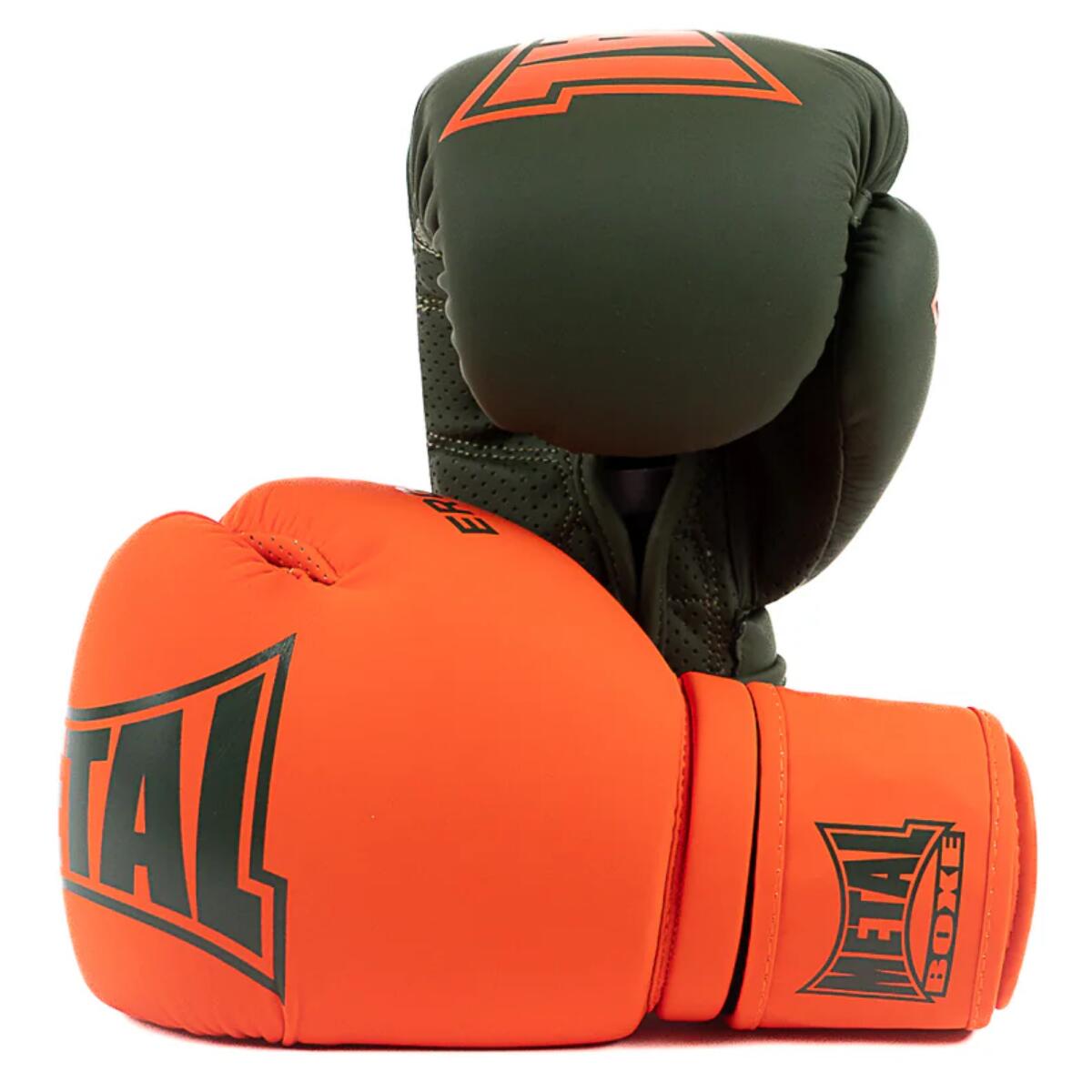Guantoni boxe Metal Boxe Ergo90 Verde oliva 10 oz 2/5