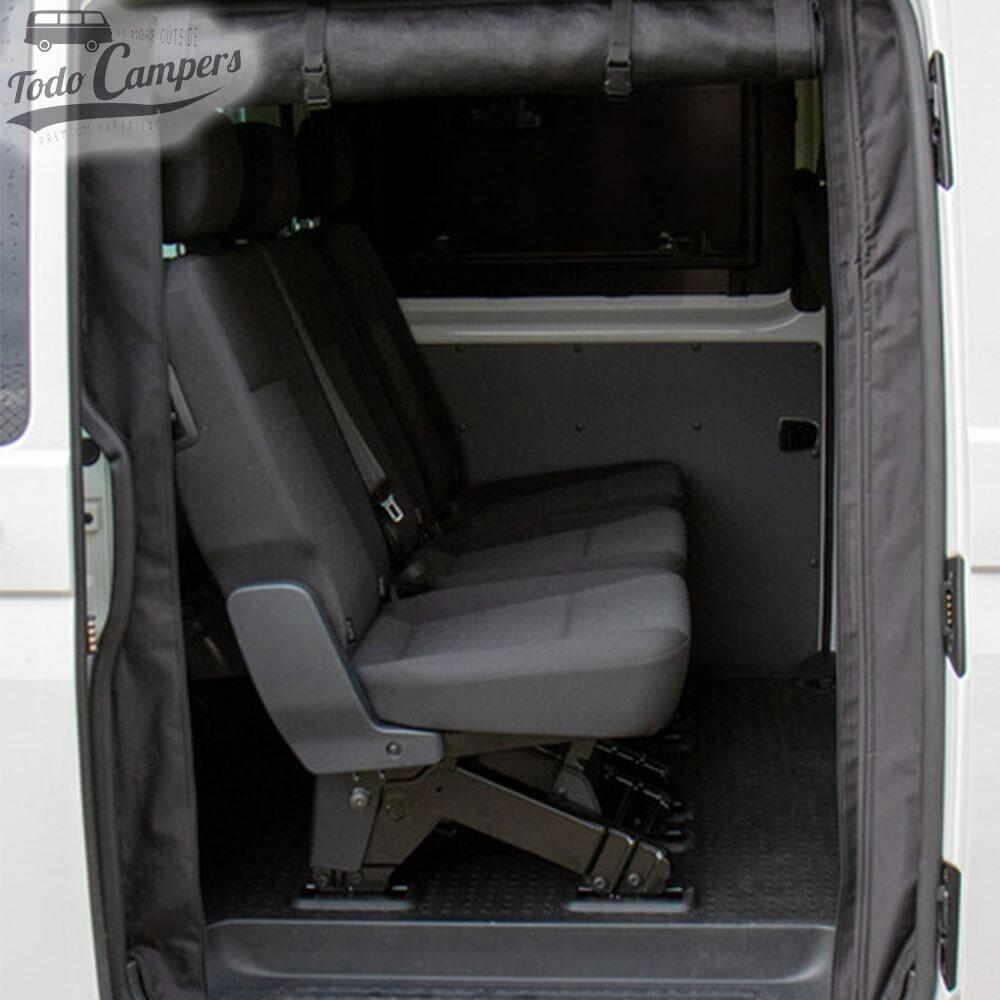 Mosquitera con velcro para puerta lateral de Volkswagen T5, T6 y T6.1 - PREMIUM 2/6