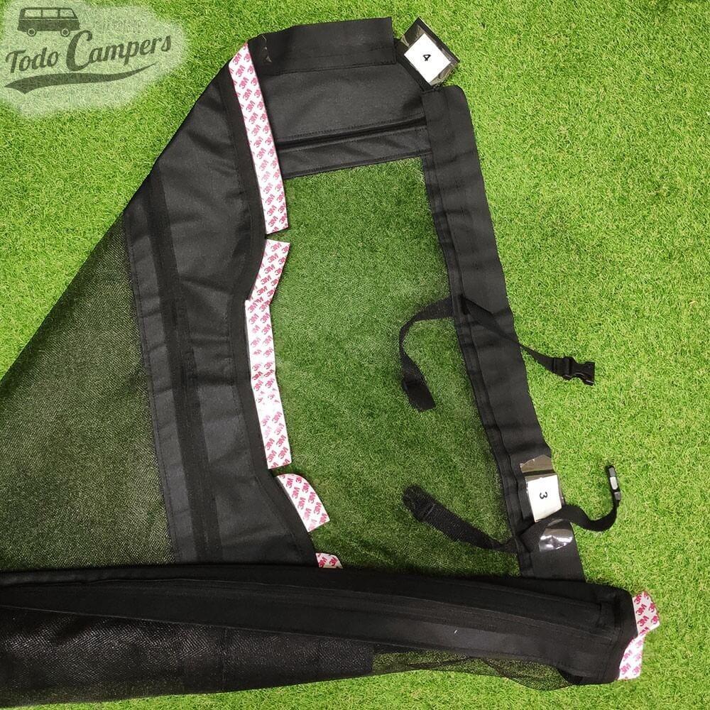 Mosquitera con velcro para puerta lateral de Volkswagen T5, T6 y T6.1 - PREMIUM 6/6