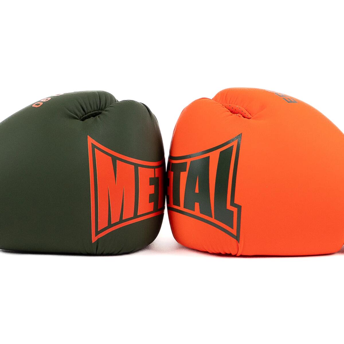 Guantoni boxe Metal Boxe Ergo90 Verde oliva 10 oz 4/5