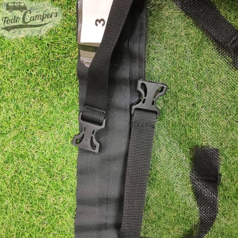 Mosquitera con velcro para puerta lateral de Volkswagen T5, T6 y T6.1 - PREMIUM 5/6