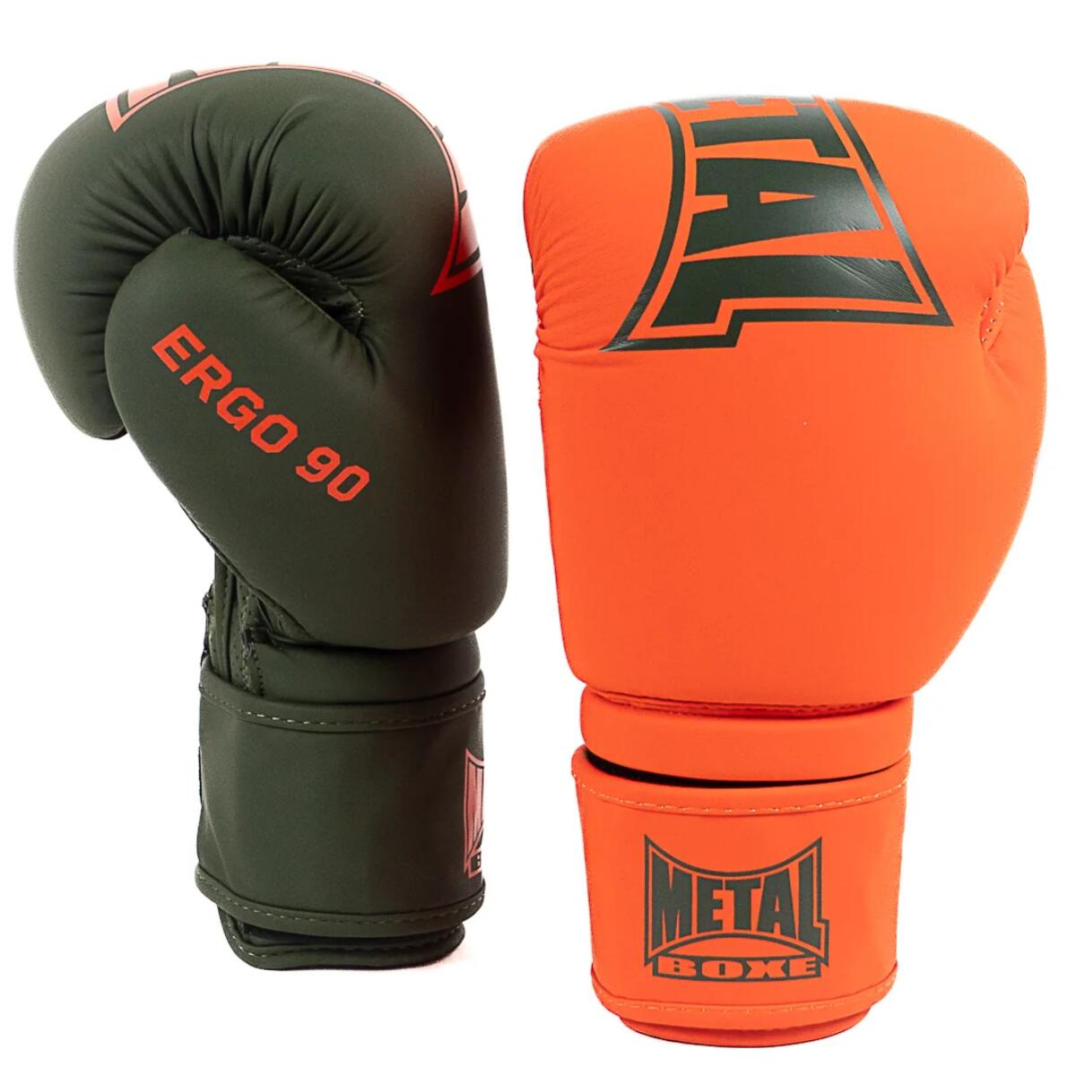 Guantoni boxe Metal Boxe Ergo90 Verde oliva 10 oz 1/5
