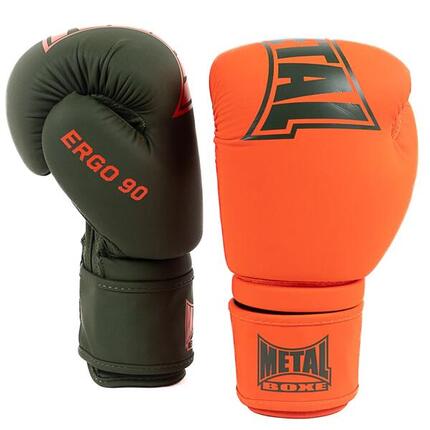 Gants de boxe Metal Boxe Ergo90 Olive 14 oz