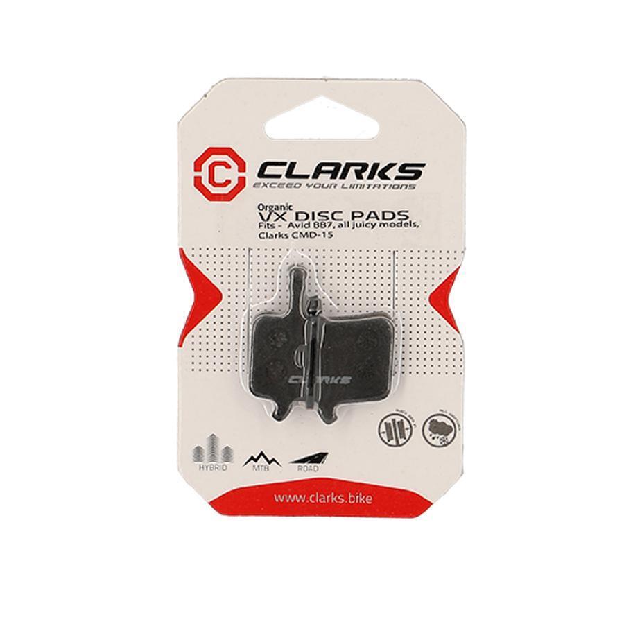 Par de pastilhas de travão orgânicas Clarks Cycle Systems Juicy Bb7 Ultimate 2/2