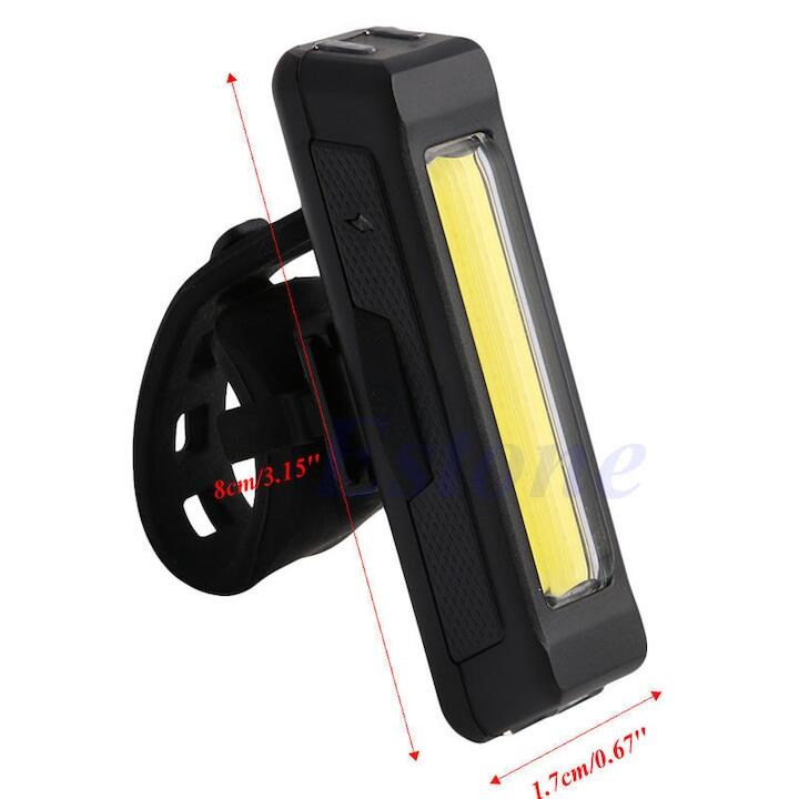 Set Far si Stop tip comet, 6 moduri luminare, negre