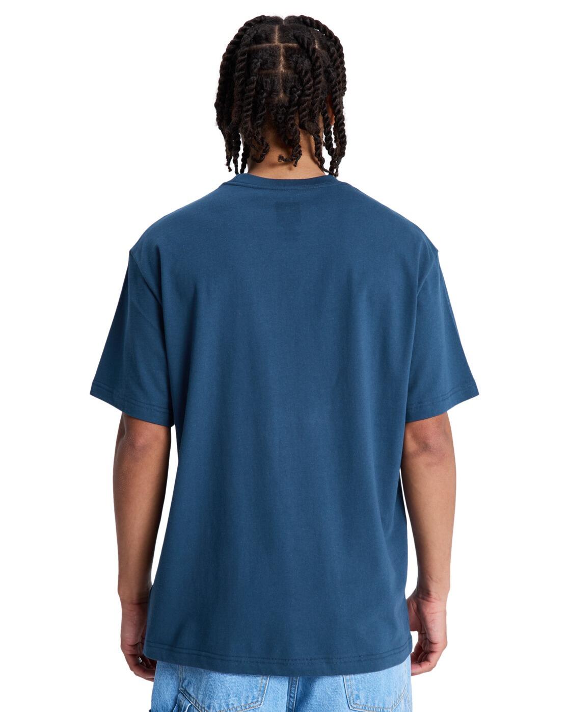 T-Shirt à manches courtes Bleu Homme 2/4