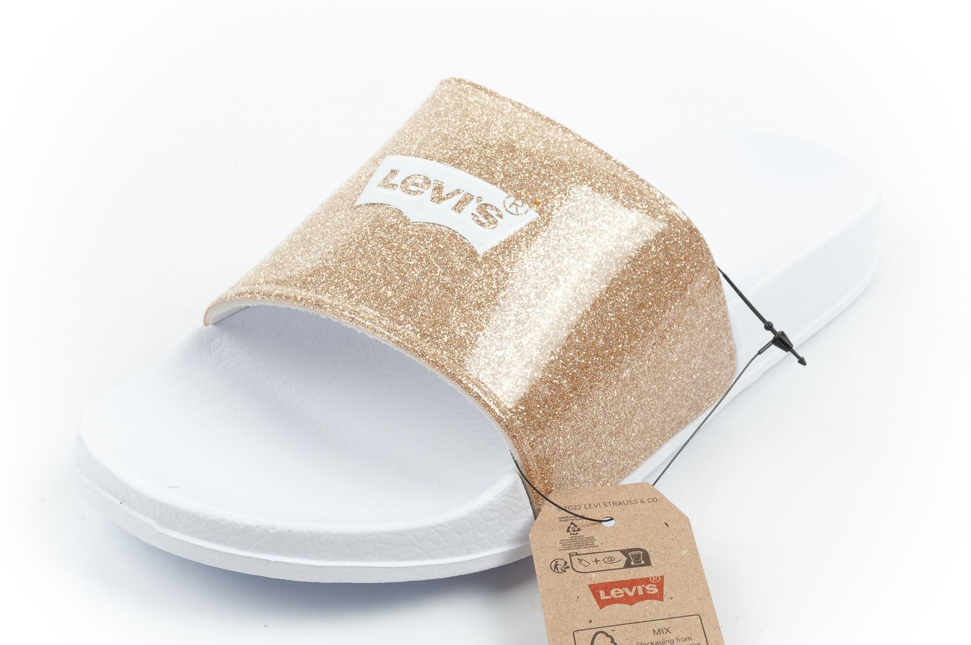 Damen-Sport-Flip-Flops Levi's mit Glitzer 7/7