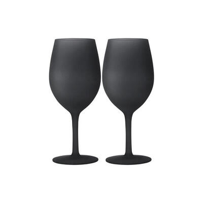 Brunner blacksatin wineglass - wijnglas (2 stuks)