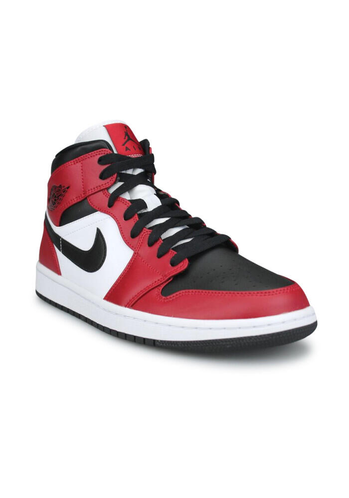 Air Jordan 1 Mid Chicago Black Toe 554724-069 3/5