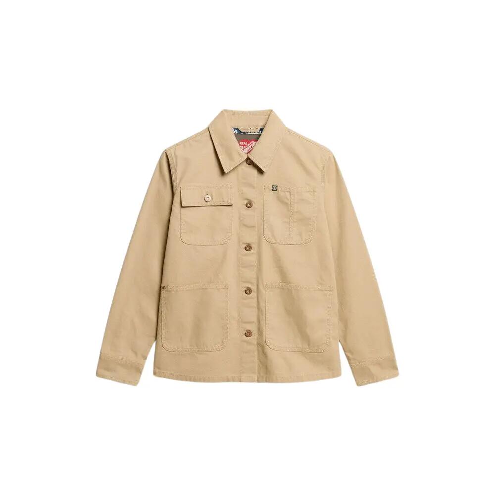 Embroidered Chore Jacket for Women Superdry
