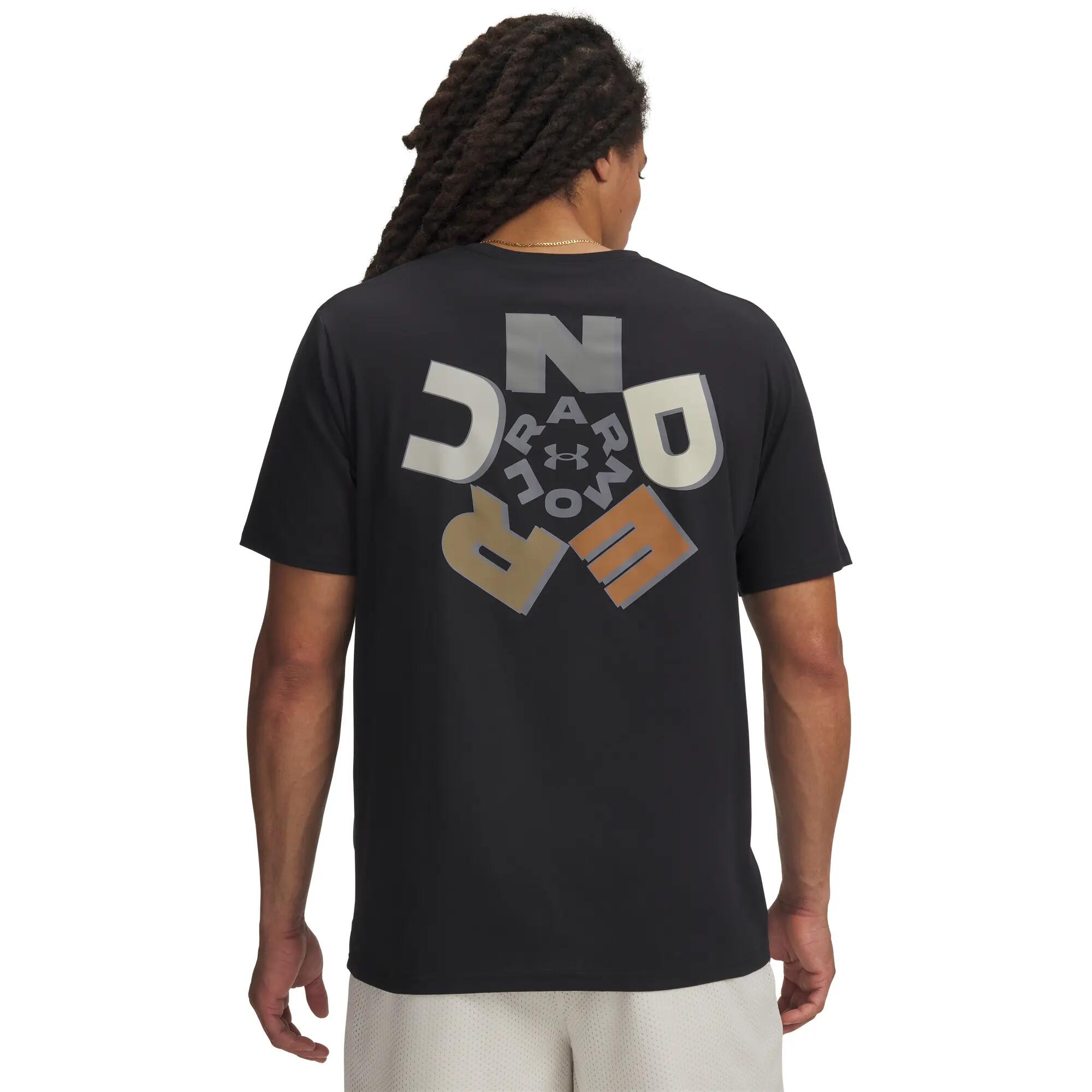 Under Armour Heren T-Shirt UA M Radial Wordmark SS 6009264 4/5