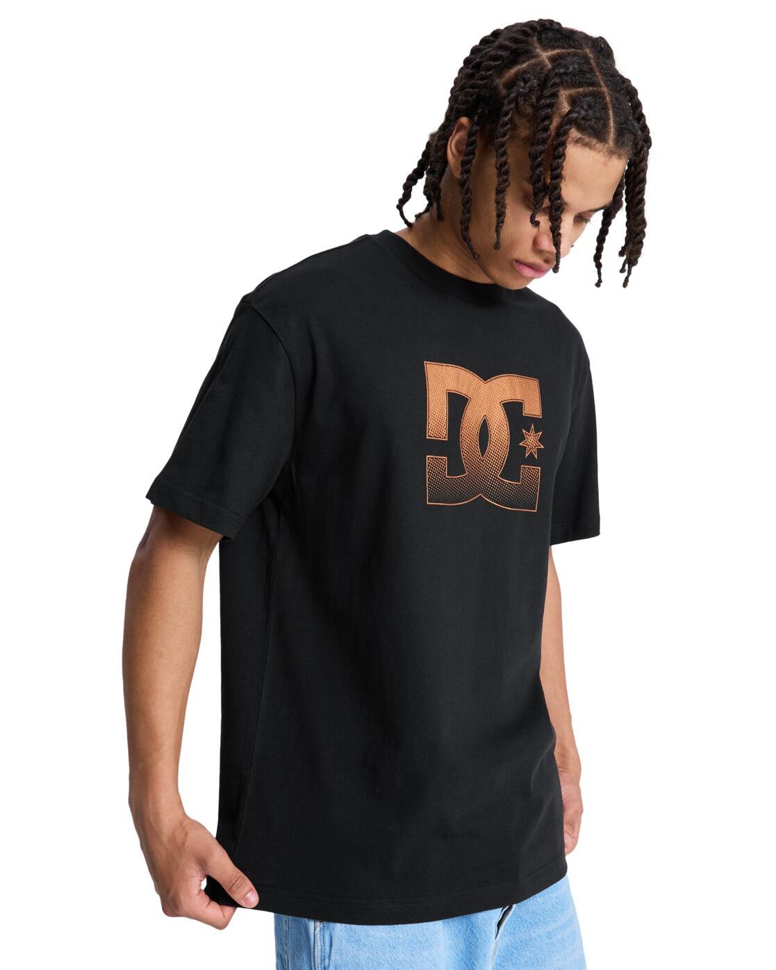 Camiseta de manga corta DC STAR OXIDIZED Negro Hombre 3/4