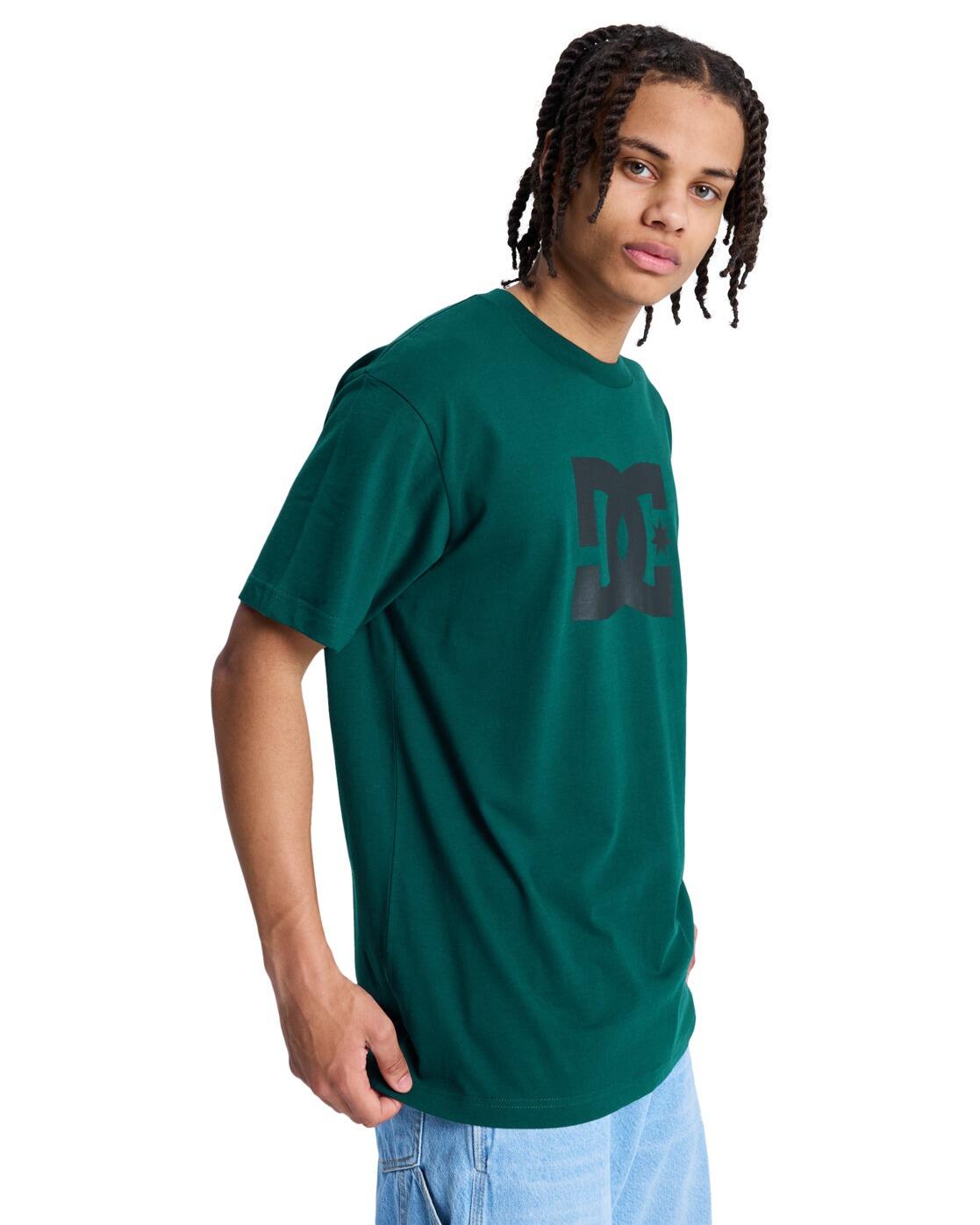 T-shirt à manches courtes Vert Homme 3/4