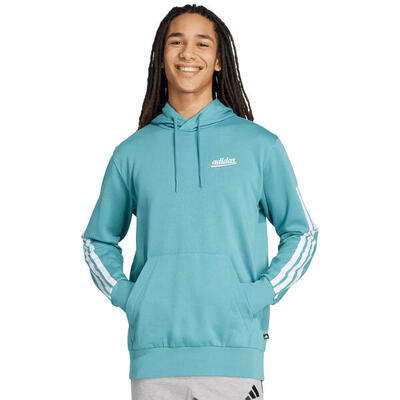 Adidas color script herensweater, capuchon verstelbaar