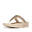 FITFLOP FitFlop Lulu Crystal-Mix Metallic Toe-Post Sandals  PLATINO 38