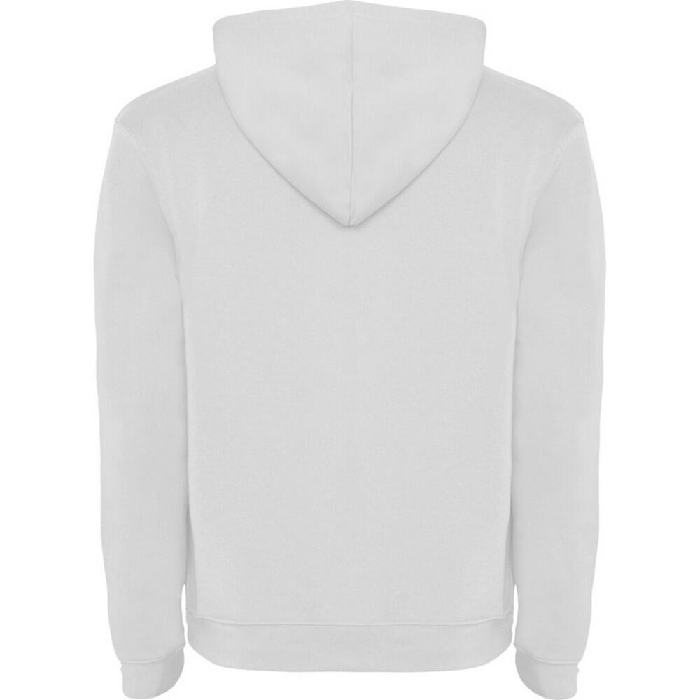 Felpa Con Cappuccio Con Coulisse Bambini Roly Urban Bianco 2/4