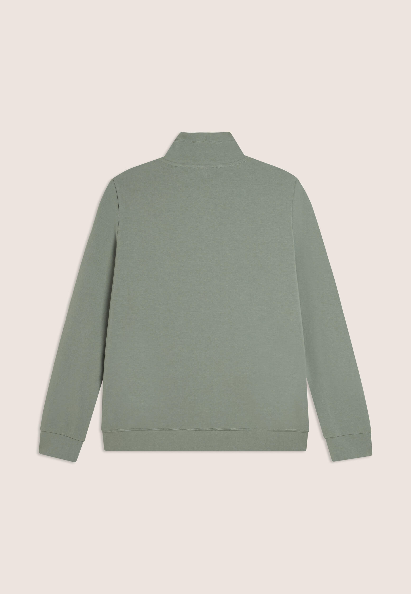 Felpa Comfort Fit Collo Alto con Zip e Logo FREDDY 2/3