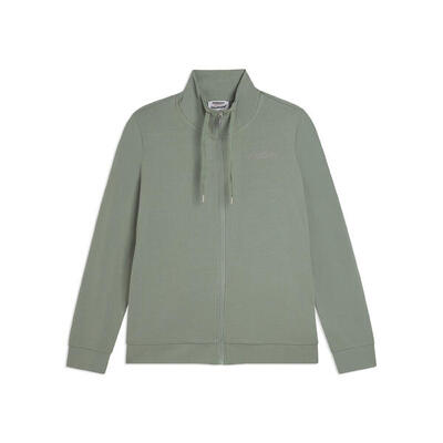 Felpa Comfort Fit Collo Alto con Zip e Logo FREDDY