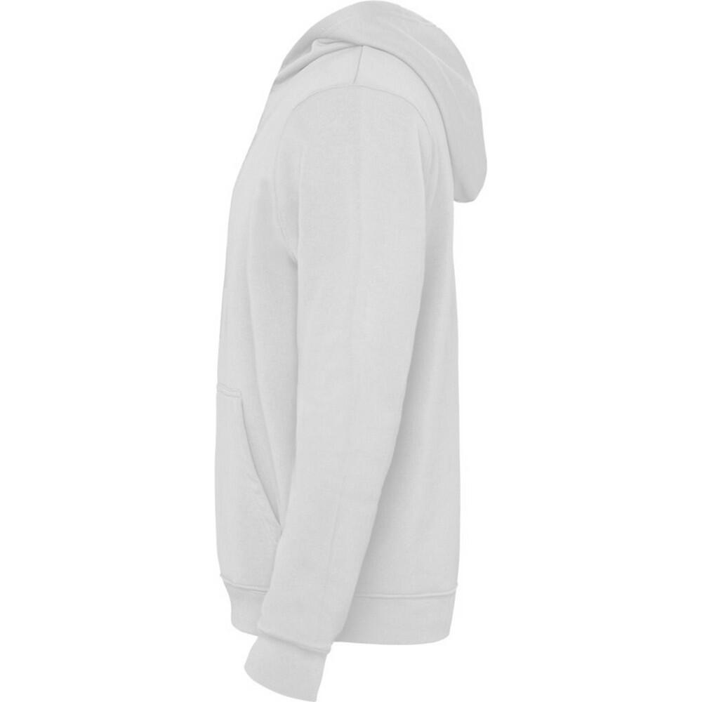 Felpa Con Cappuccio Con Coulisse Bambini Roly Urban Bianco 4/4