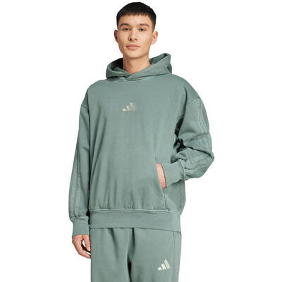 Adidas hoodie heren katoen groen
