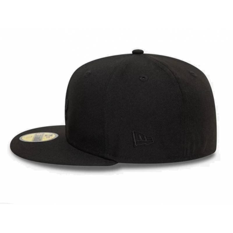 Casquette MLB Los Angeles Dodgers New Era Basic 59fifty Noir Logo 3/5