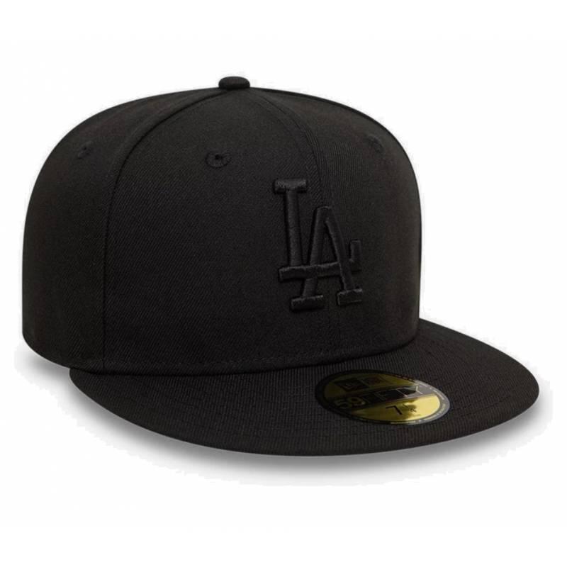 Casquette MLB Los Angeles Dodgers New Era Basic 59fifty Noir Logo 2/5