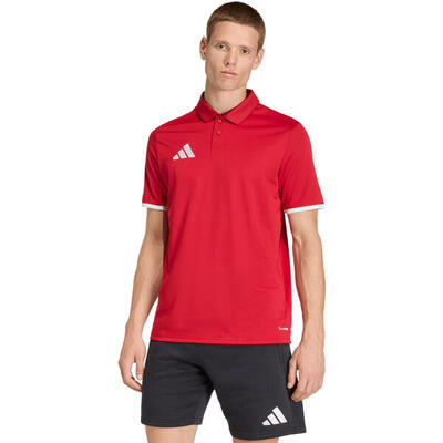 Adidas polo heren trainings rood