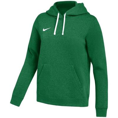 Dames hoodie nike fleece katoen groen