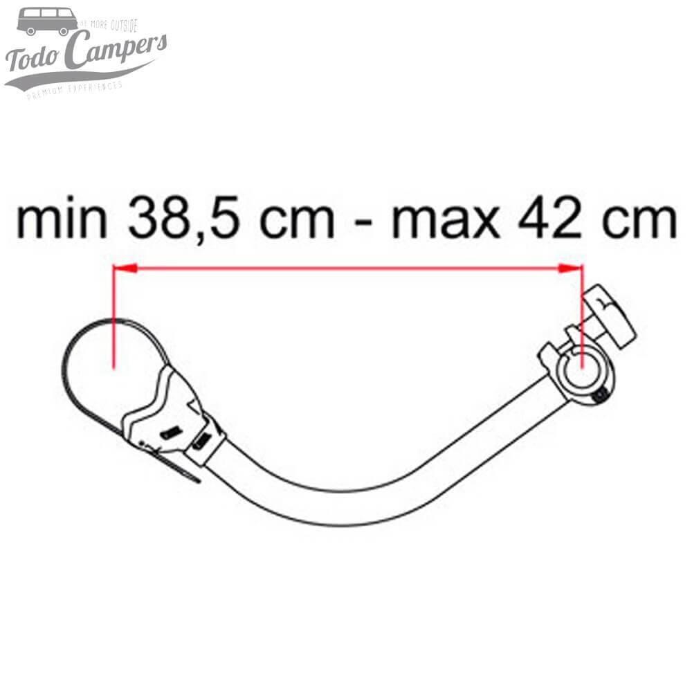Portabicicletas Fiamma Carry Bike UL para Autocaravanas - 2 BICIS 3/5