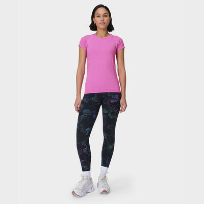 Sweaty betty athlete seamless workout t-shirt lilapaars xs
