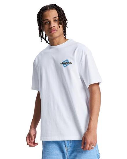 T-Shirt à manches courtes BLUR MARK Blanc Homme