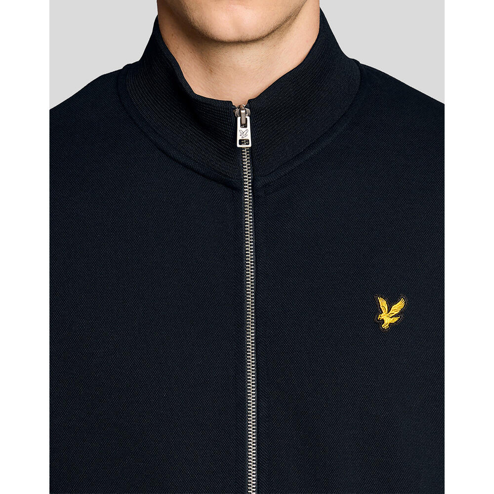Sweatshirt zippé en piqué Lyle & Scott 3/6