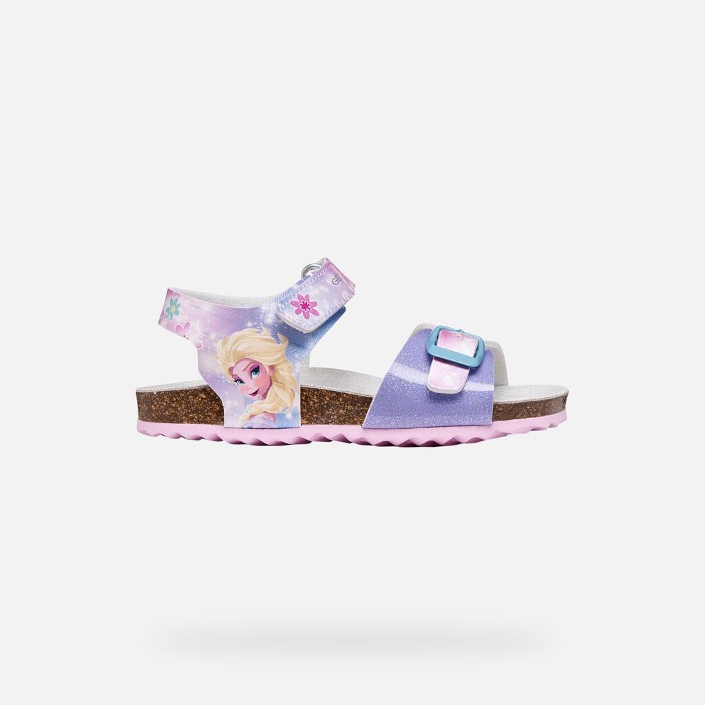 Sandales Fille J ADRIEL GIRL Lilas Foncé 2/7