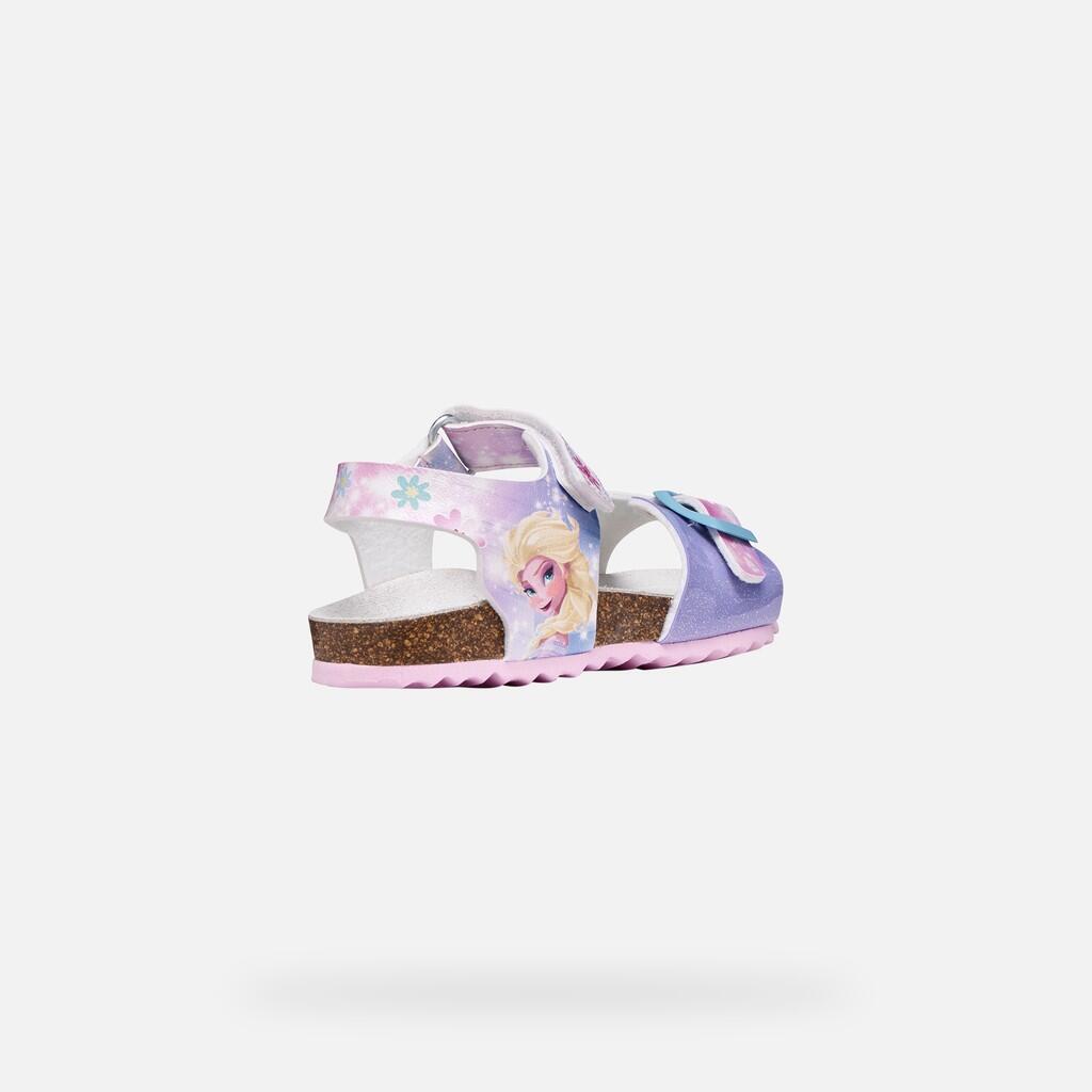 Sandales Fille J ADRIEL GIRL Lilas Foncé 6/7