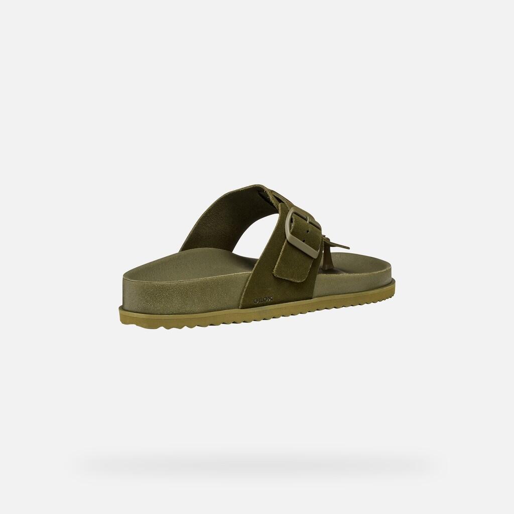 Sandales Homme U PARNAIBA Vert Militaire 7/7