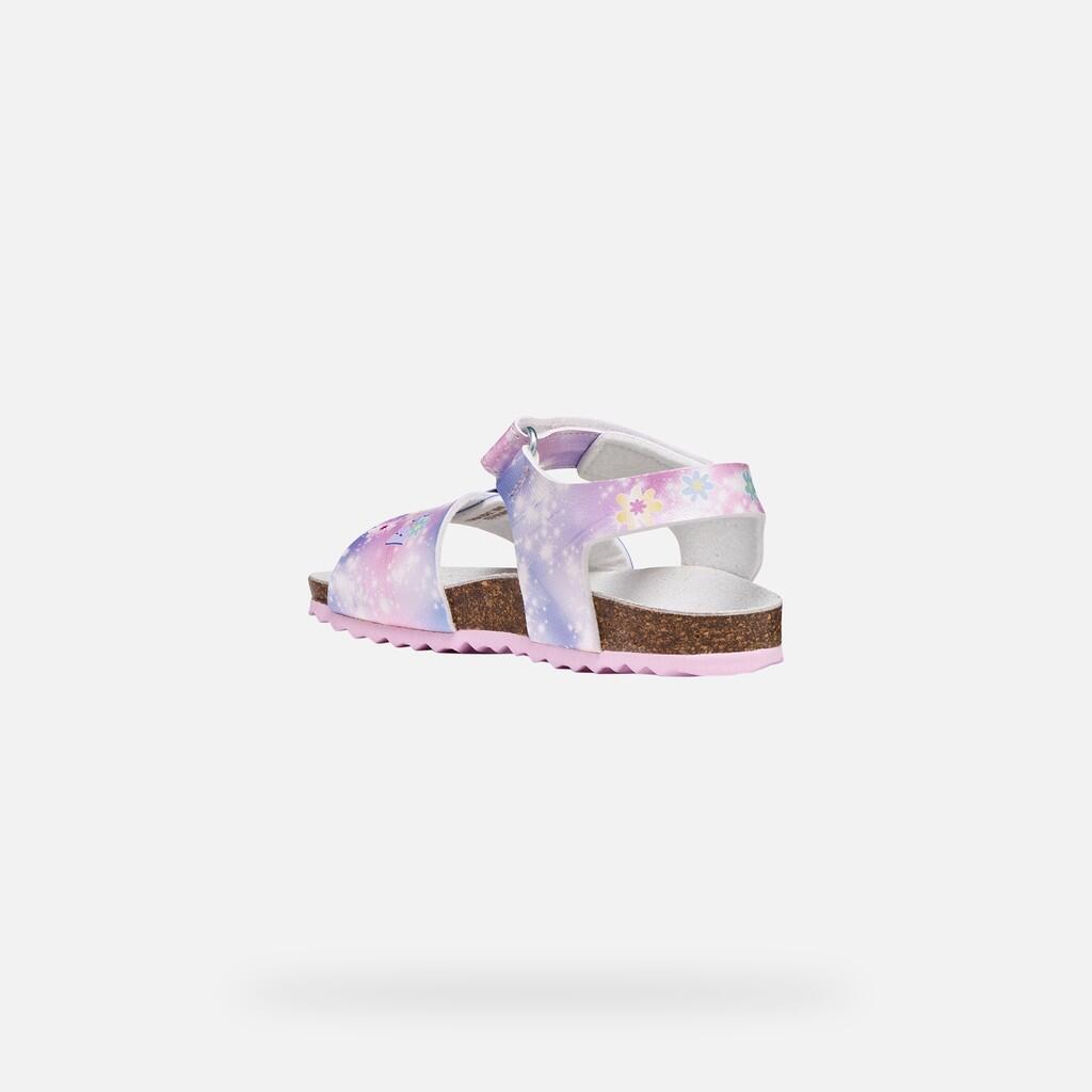 Sandales Fille J ADRIEL GIRL Lilas Foncé 5/7