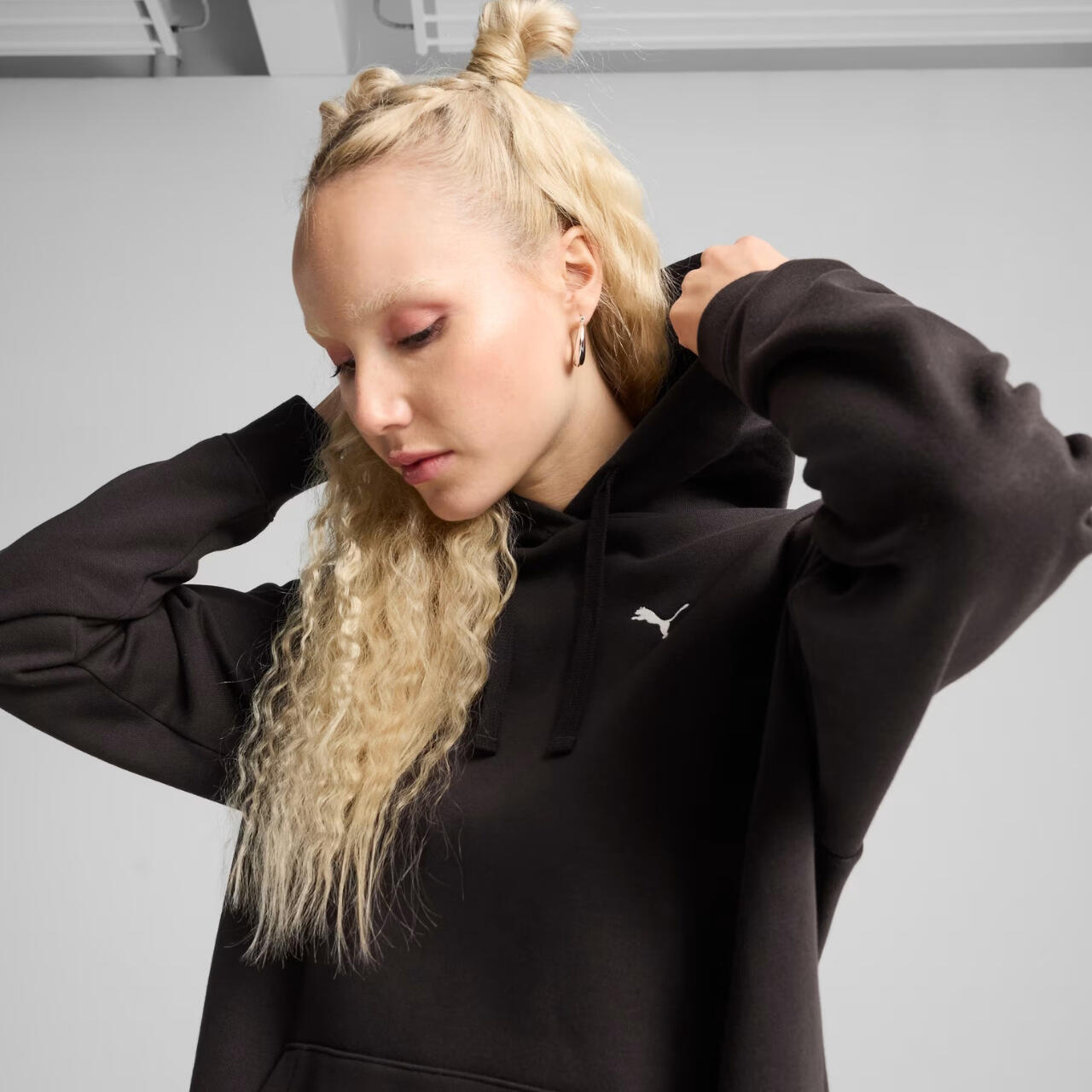 Puma ESS Comfort Hoodie FL dameshoodie 3/7